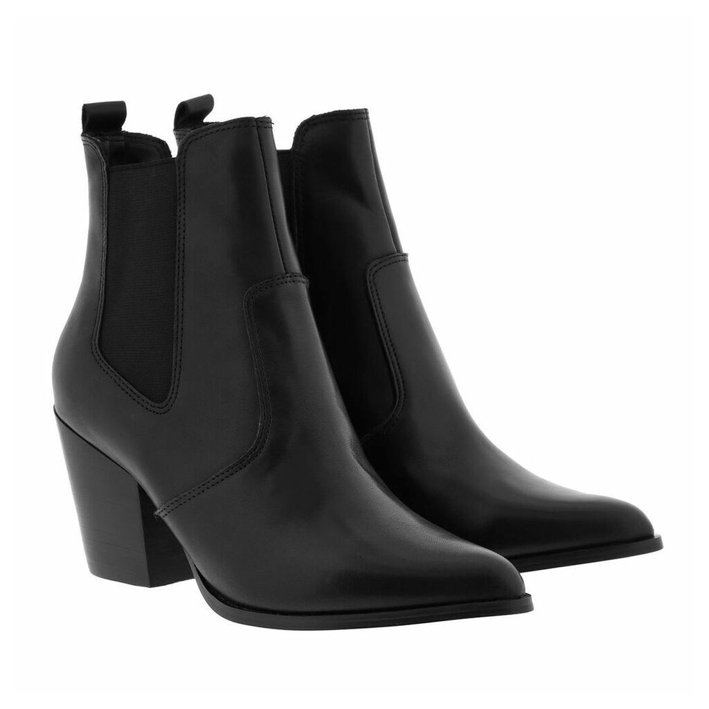 Boots & Booties - Patricia Bootie Black Leather - black - Boots & Booties for ladies