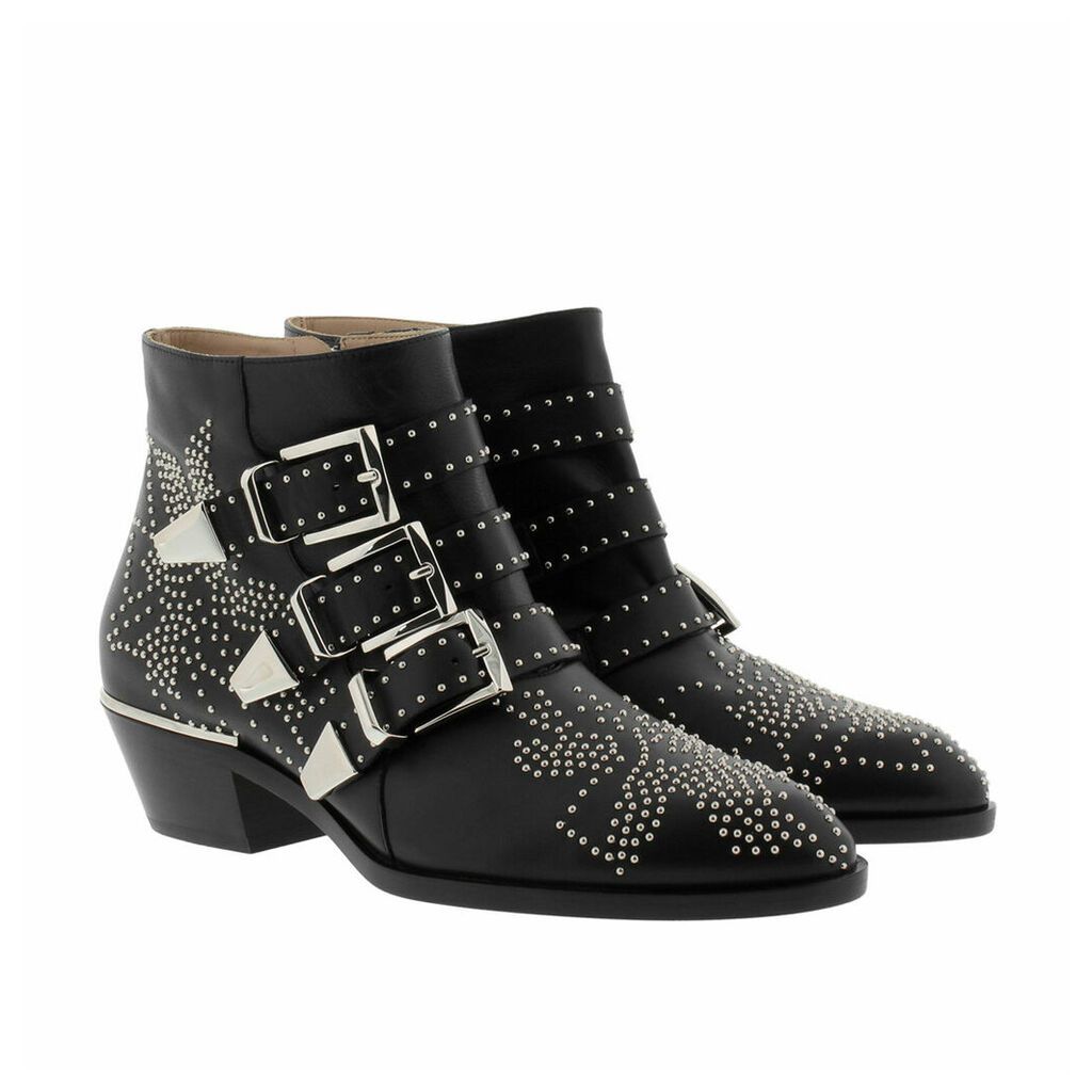 Boots & Booties - Susanna Nappa Boots Black Silver - black - Boots & Booties for ladies