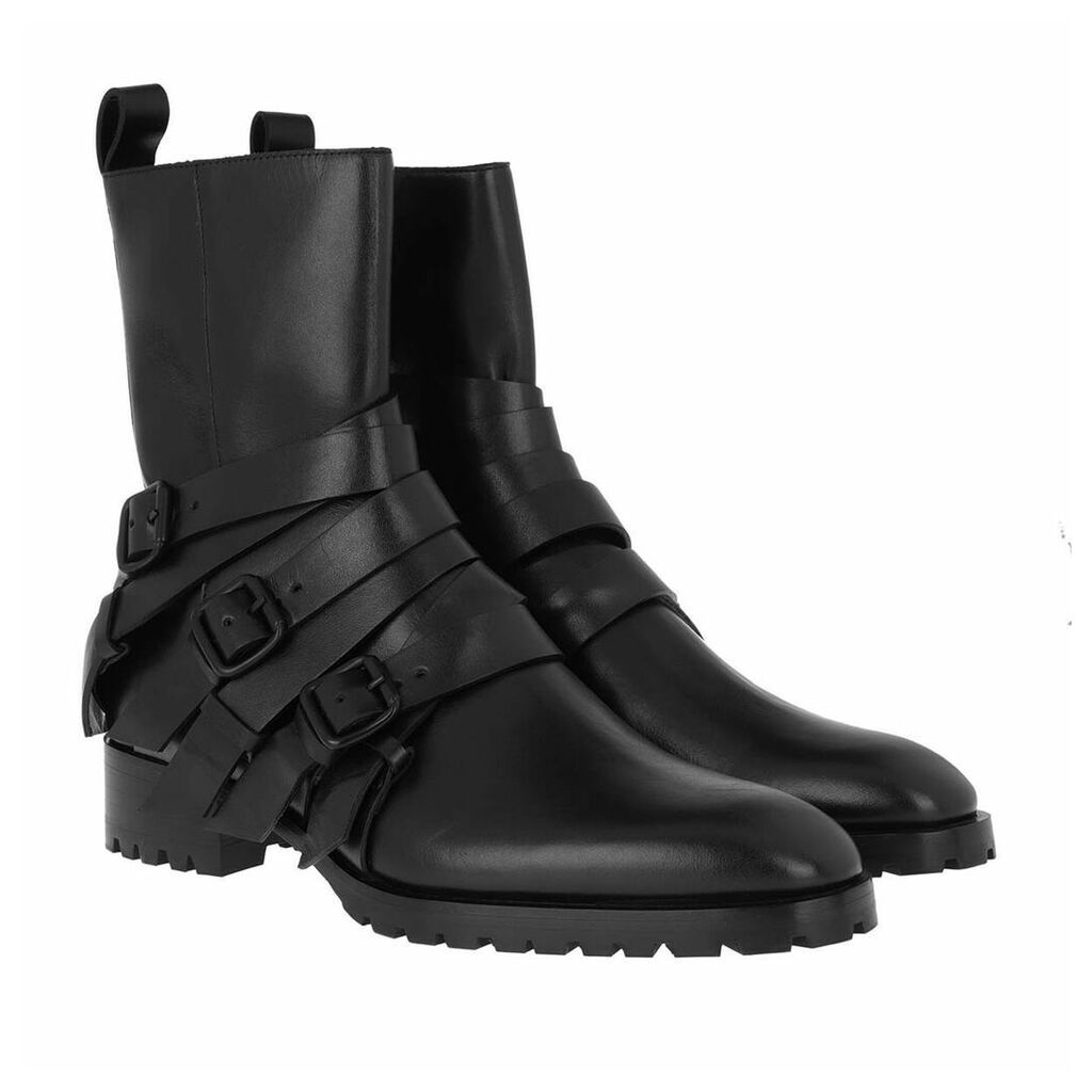 Boots & Booties - Flat Ankle Boots Cross n Roll Black - black - Boots & Booties for ladies