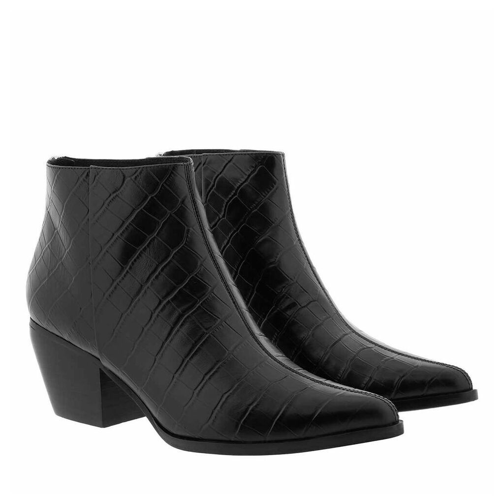 Boots & Booties - Pilar 60 Ankle Boot Black Cocco Optic - black - Boots & Booties for ladies