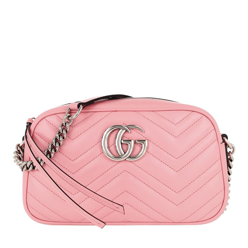 Cross Body Bags - GG Marmont Shoulder Bag Leather Wild Rose - rose - Cross Body Bags for ladies