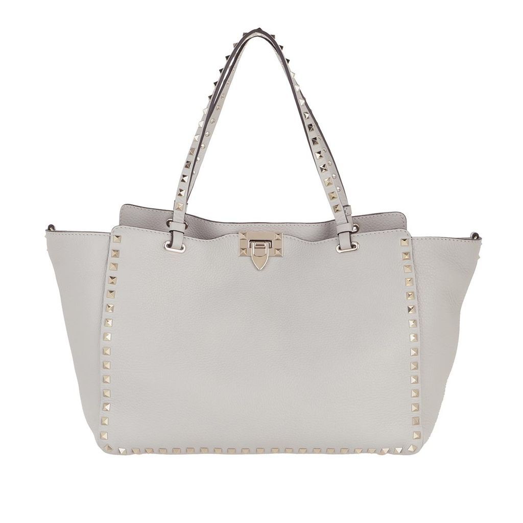 Shopping Bags - Rockstud Shopping Bag Opal Grey - grey - Shopping Bags for ladies