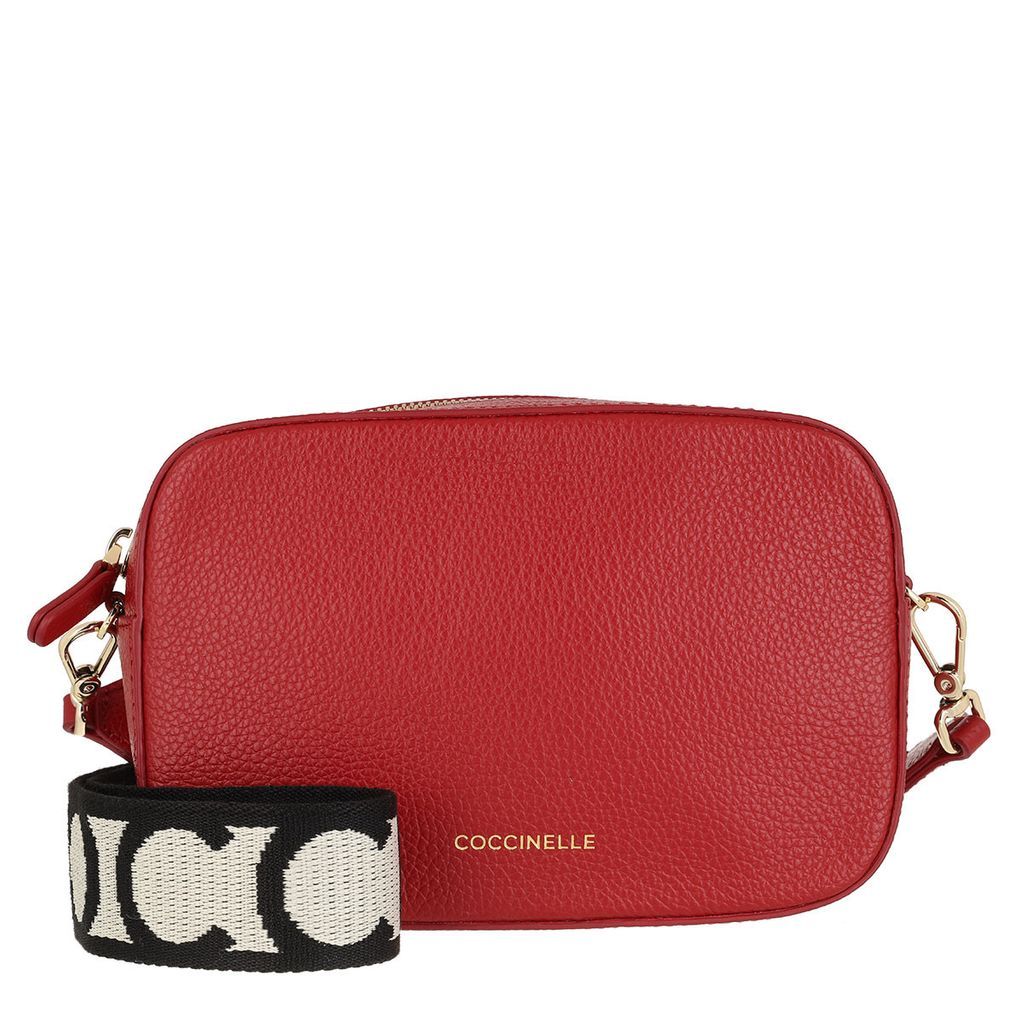 Cross Body Bags - Mini Bag Bottalatino Leather Ruby - red - Cross Body Bags for ladies