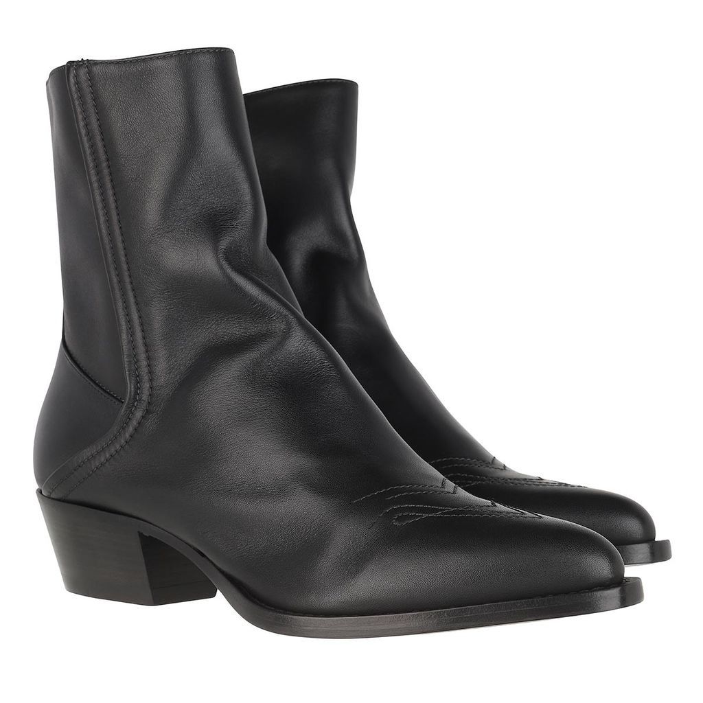 Boots & Booties - Isabel Zip Bootie Black - black - Boots & Booties for ladies