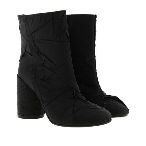 Boots & Ankle Boots - Ankle Boot Crushed Nylon - black - Boots & Ankle Boots for ladies