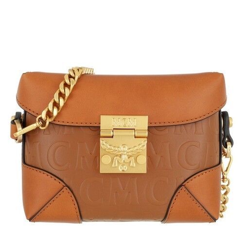 Bum Bags - Soft Brl Mcm Mn Leather Belt Bag Small - cognac - Bum Bags for ladies