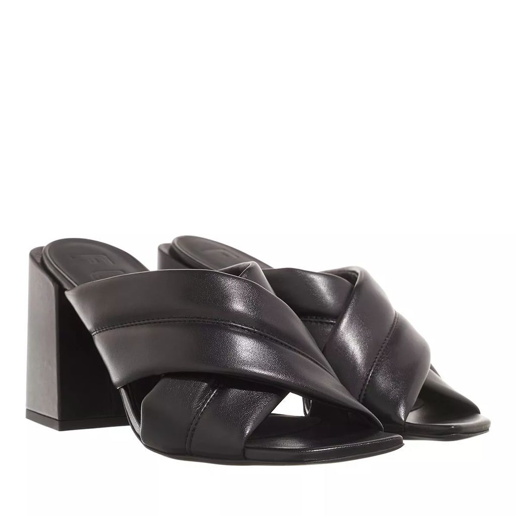 Sandals - Furla Cross Mule T. - black - Sandals for ladies