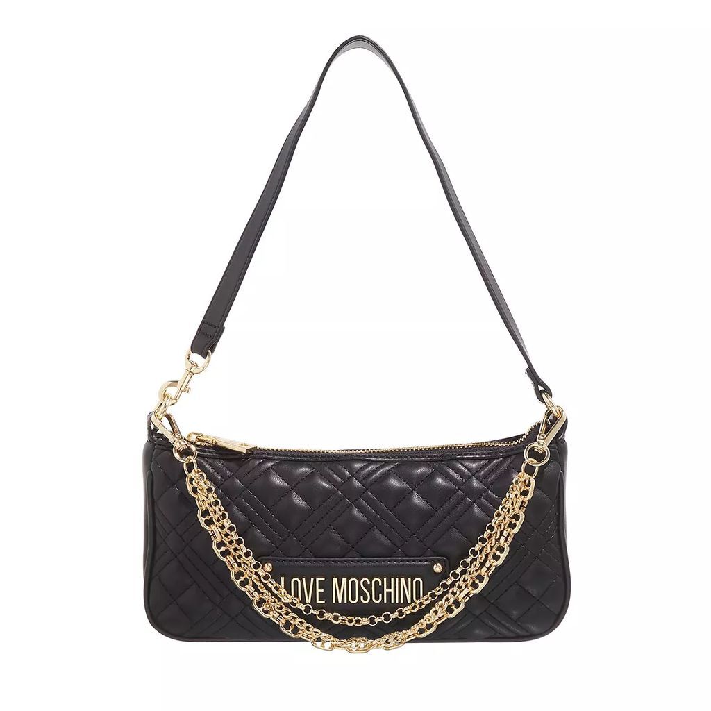 Crossbody Bags - Multi Chain Quilted - black - Crossbody Bags for ladies
