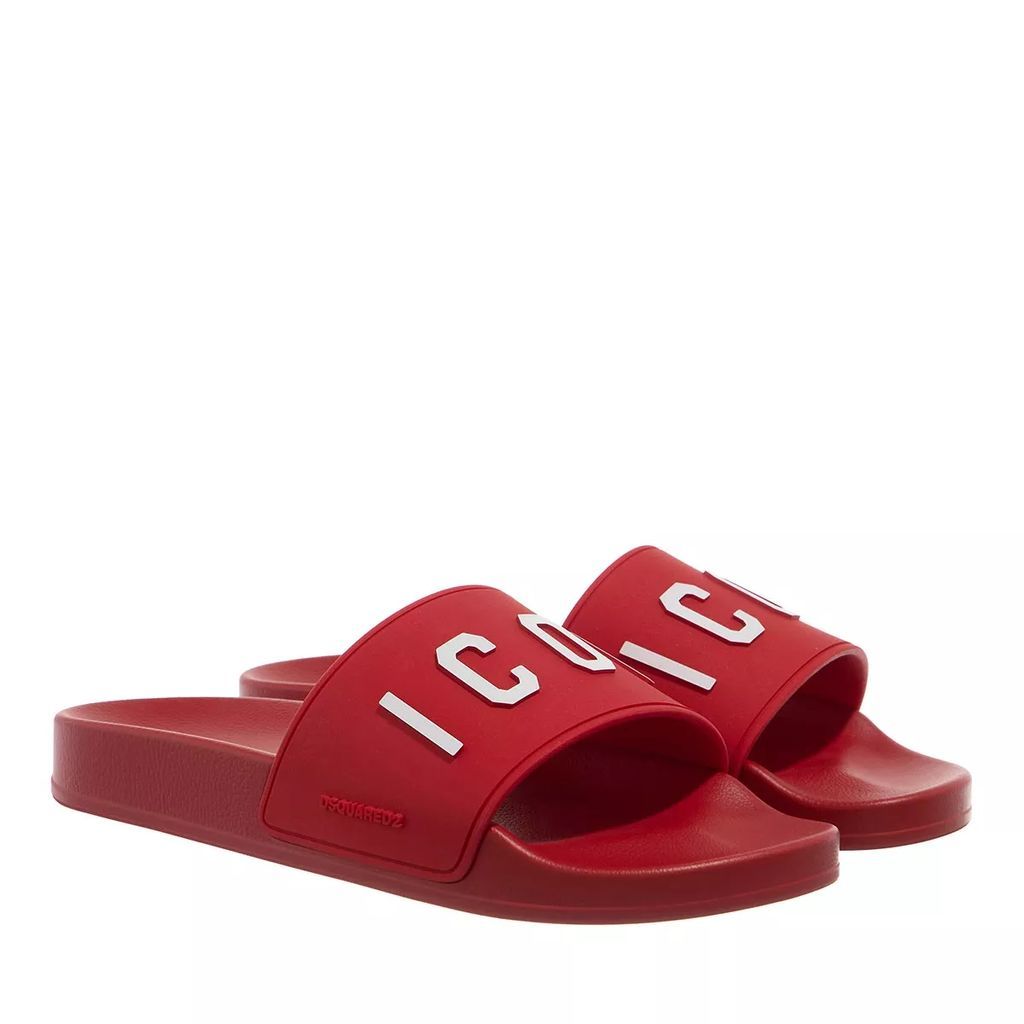 Sandals - Ceresio Slides - red - Sandals for ladies