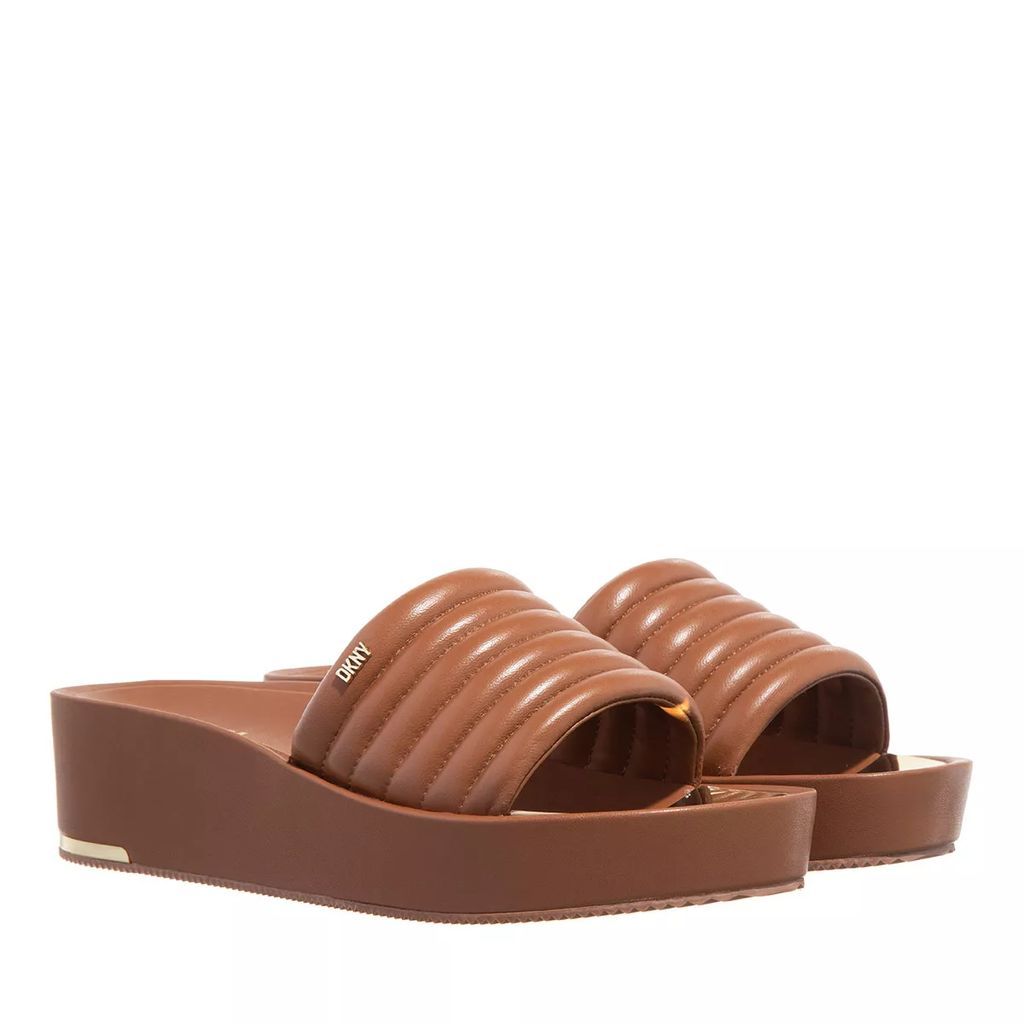 Sandals - Jasna - Platform Slide 40Mm - cognac - Sandals for ladies