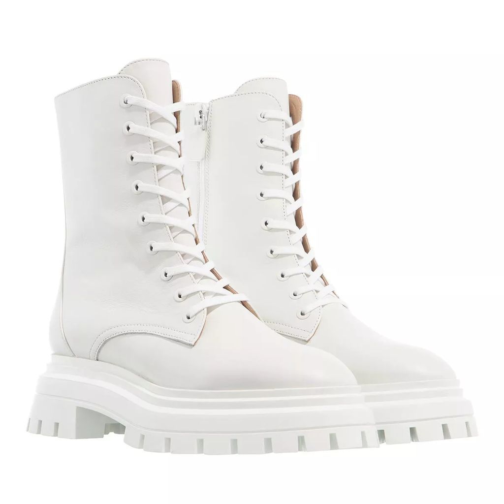 Boots & Ankle Boots - Bedford Sleek Lace-Up Bootie - white - Boots & Ankle Boots for ladies