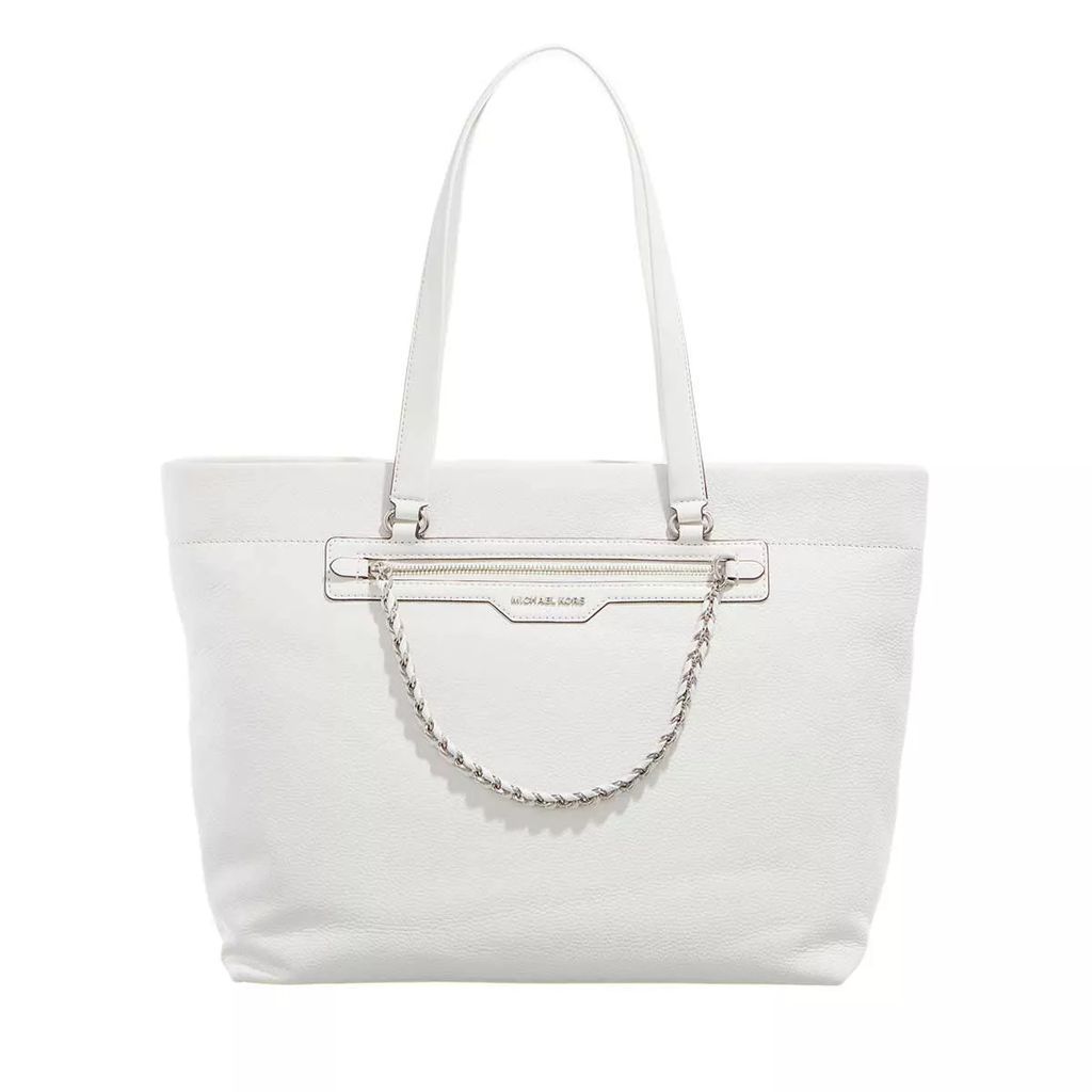 Tote Bags - Slater Large Top-Zip Tote - white - Tote Bags for ladies