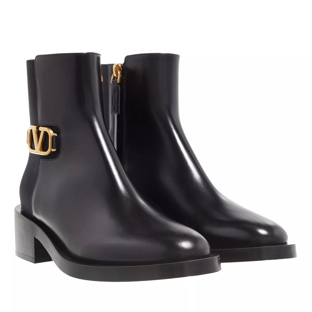 Boots & Ankle Boots - VLogo Bootie Leather - black - Boots & Ankle Boots for ladies