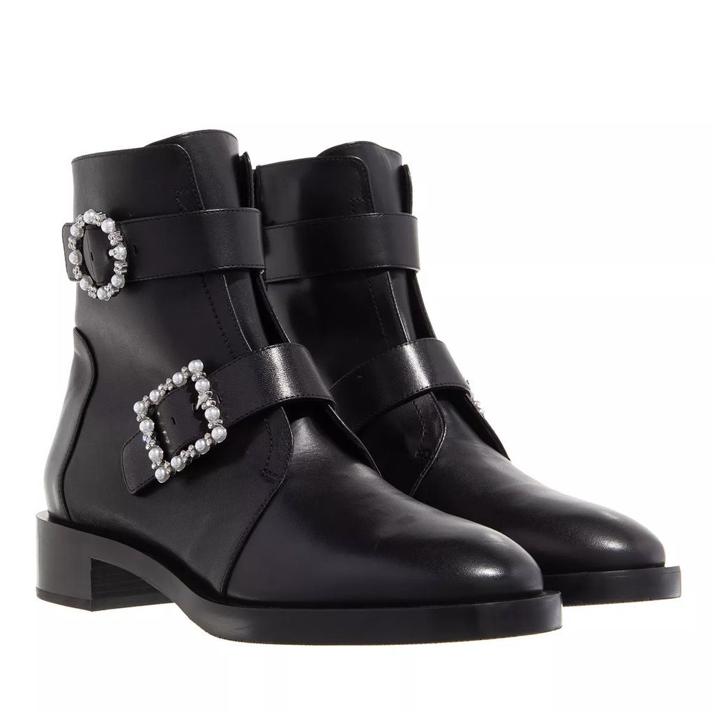 Boots & Ankle Boots - Ryder Pearl Geo Buckle Bootie - black - Boots & Ankle Boots for ladies
