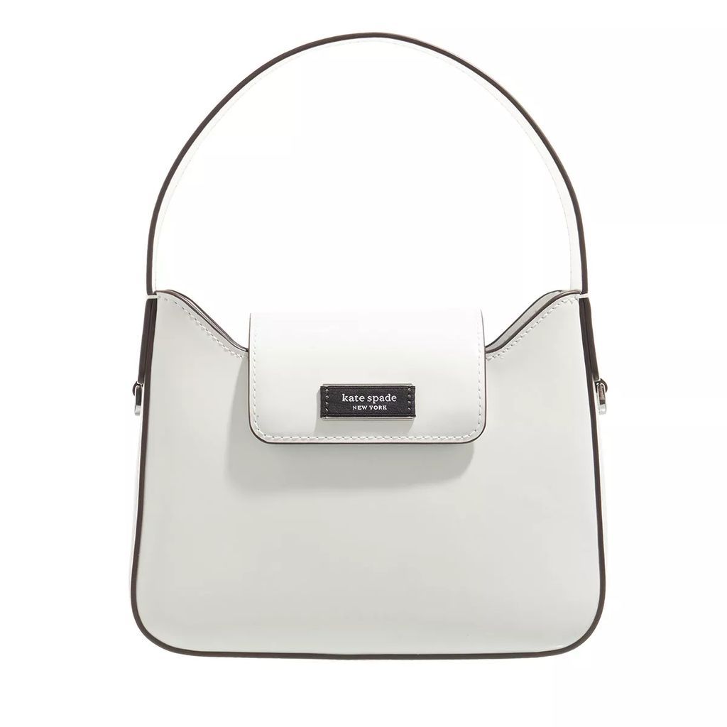 Hobo Bags - The Original Bag Icon Spazzolato Mini Hobo Bag - white - Hobo Bags for ladies