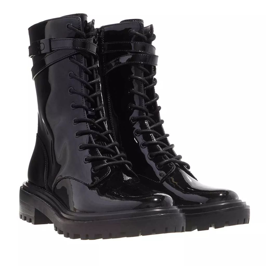 Boots & Ankle Boots - T Hardware Combat Boot - black - Boots & Ankle Boots for ladies