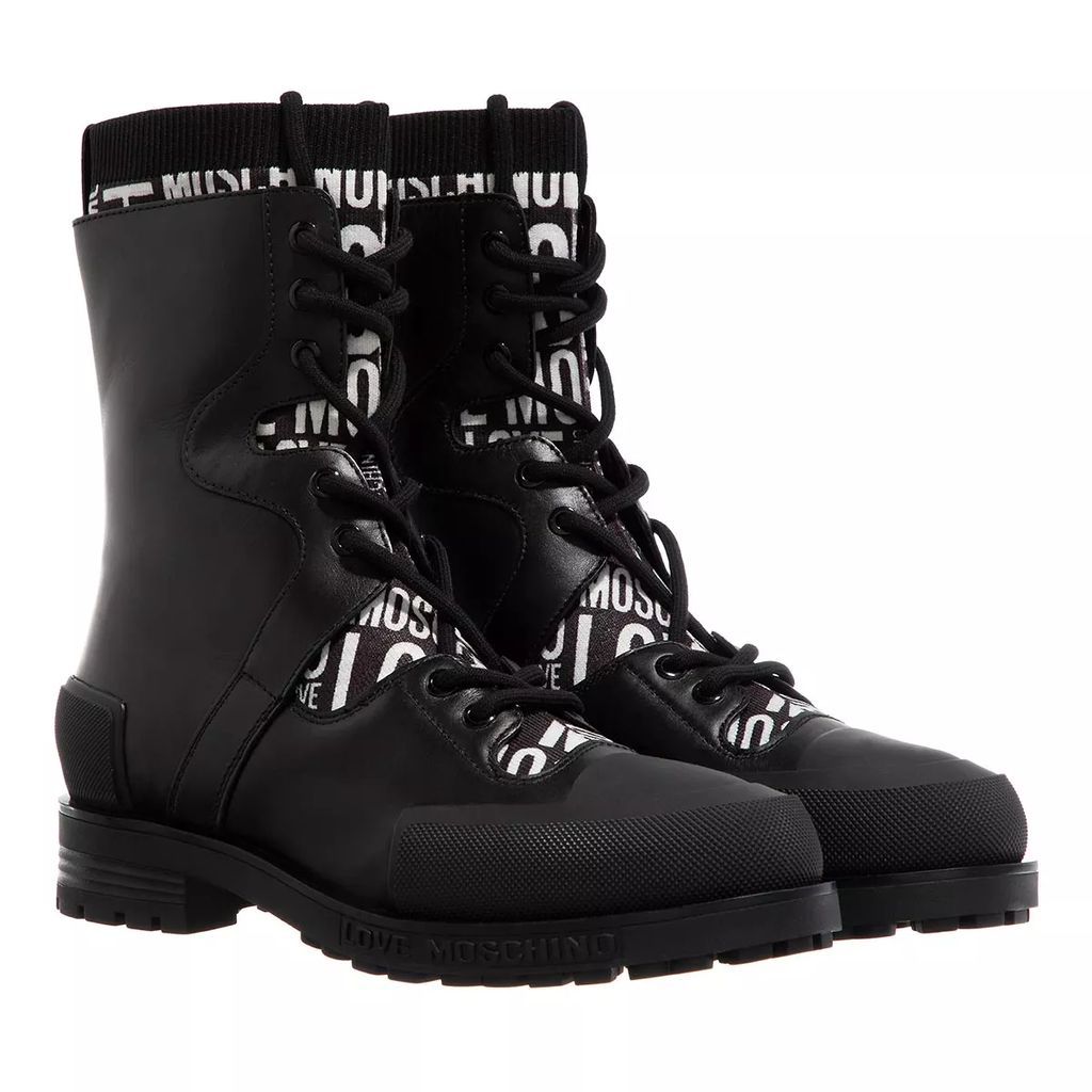 Boots & Ankle Boots - St.Ttod.Daily40 Calza Logo - black - Boots & Ankle Boots for ladies