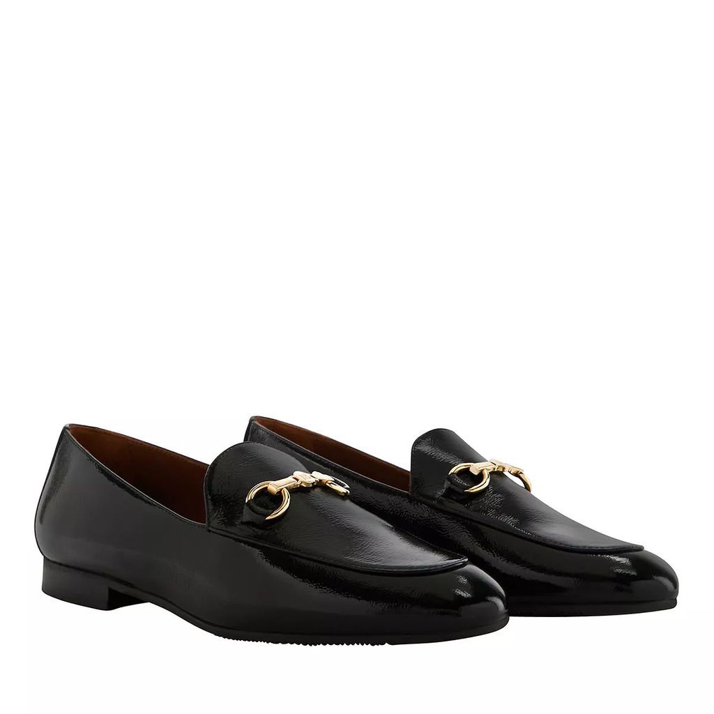Loafers & Ballet Pumps - Vendôme Fleur Calfskin Patent Leather Loafers - black - Loafers & Ballet Pumps for ladies