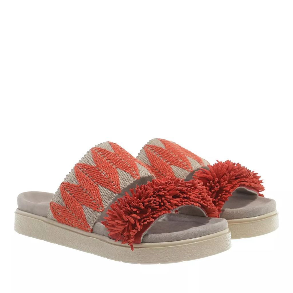 Sandals - Fringes - orange - Sandals for ladies