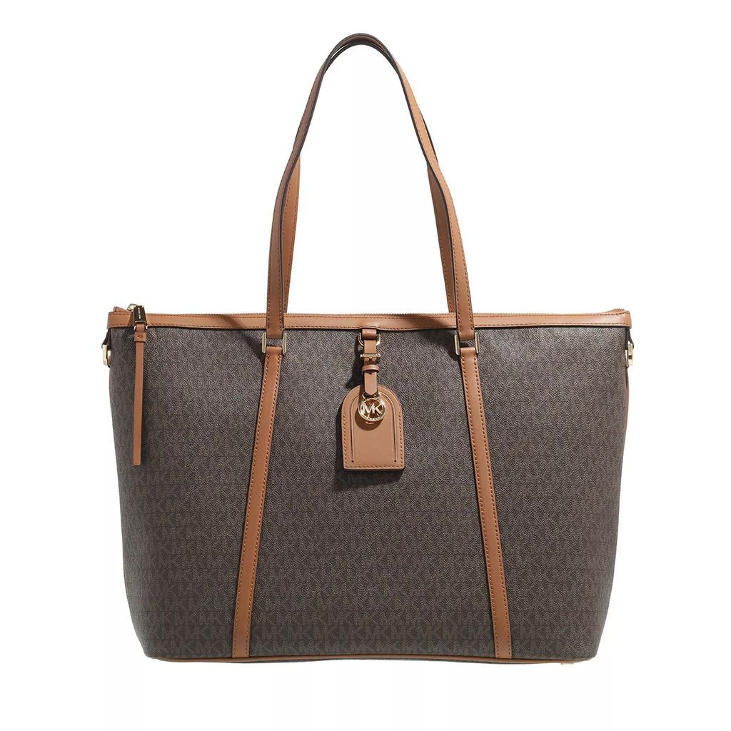Tote Bags - Lg Travel Sleeve Tote - brown - Tote Bags for ladies