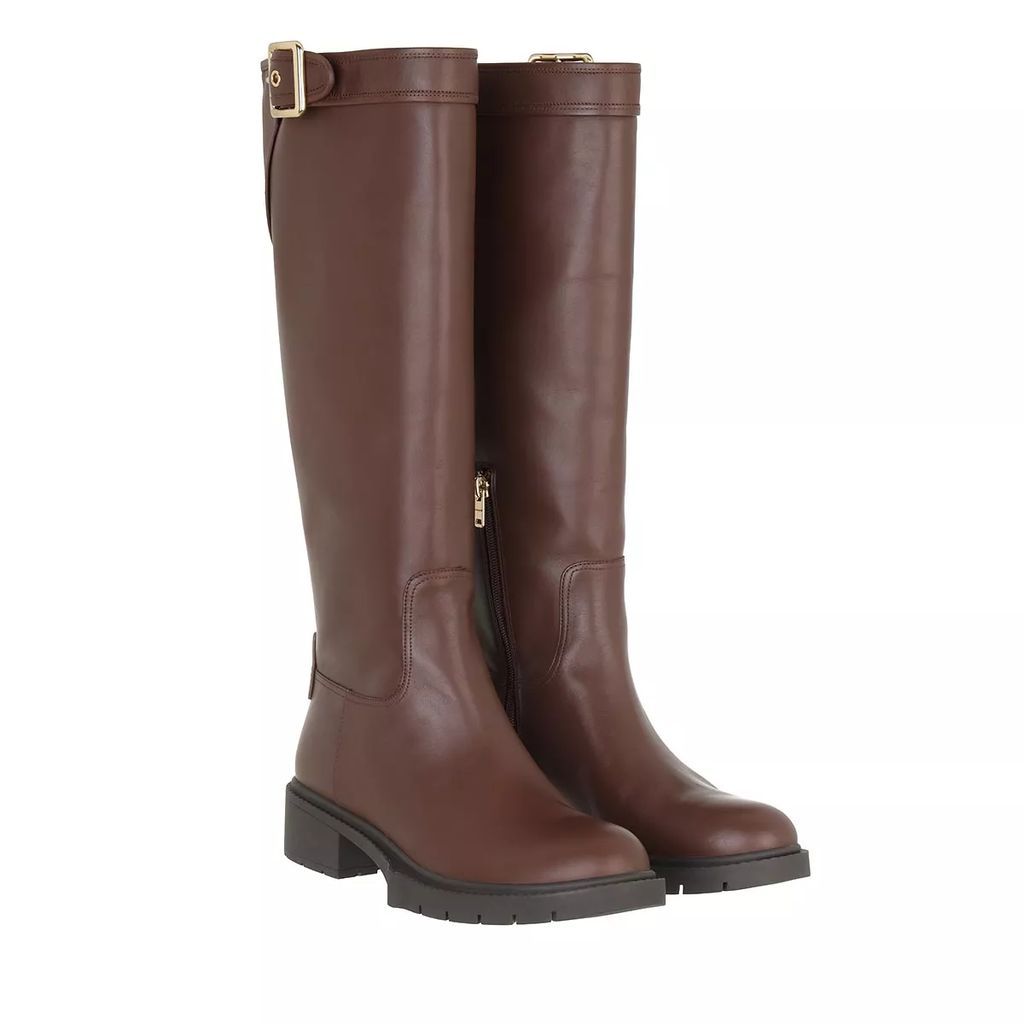 Boots & Ankle Boots - Leigh Leather Boot - brown - Boots & Ankle Boots for ladies