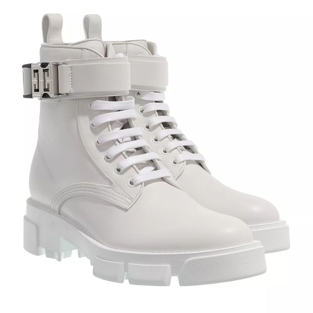 Boots & Ankle Boots - Terra Boots Leather - white - Boots & Ankle Boots for ladies