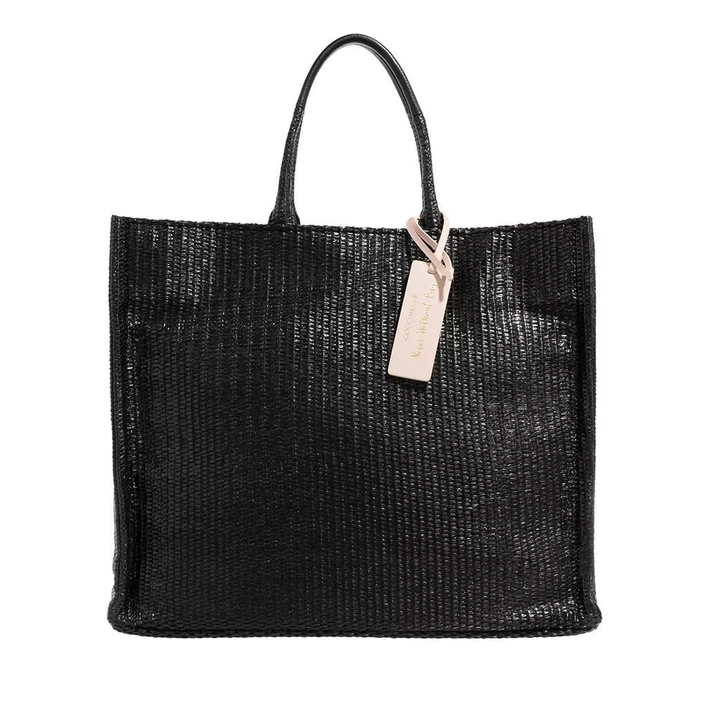 Tote Bags - Never Without B.Straw Mon - black - Tote Bags for ladies