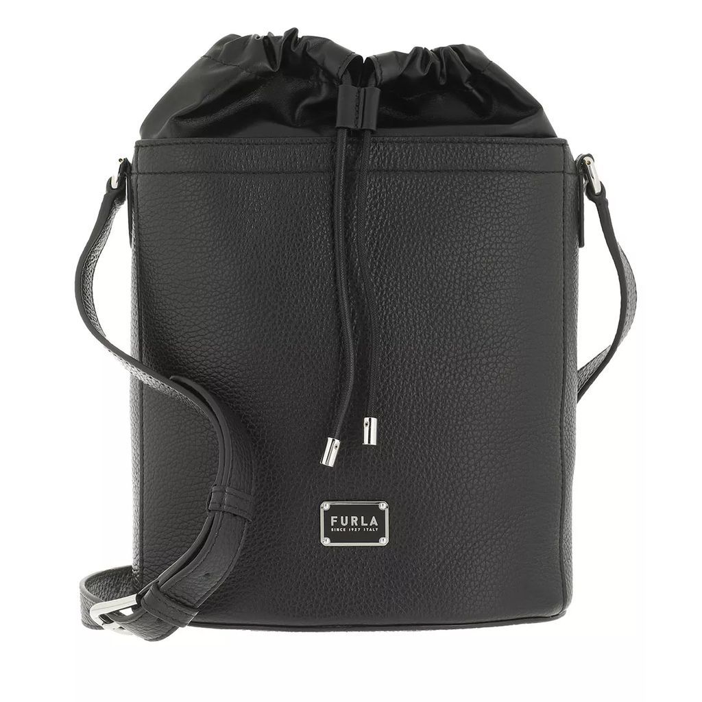 Bucket Bags - Furla Set S Drawstring - black - Bucket Bags for ladies