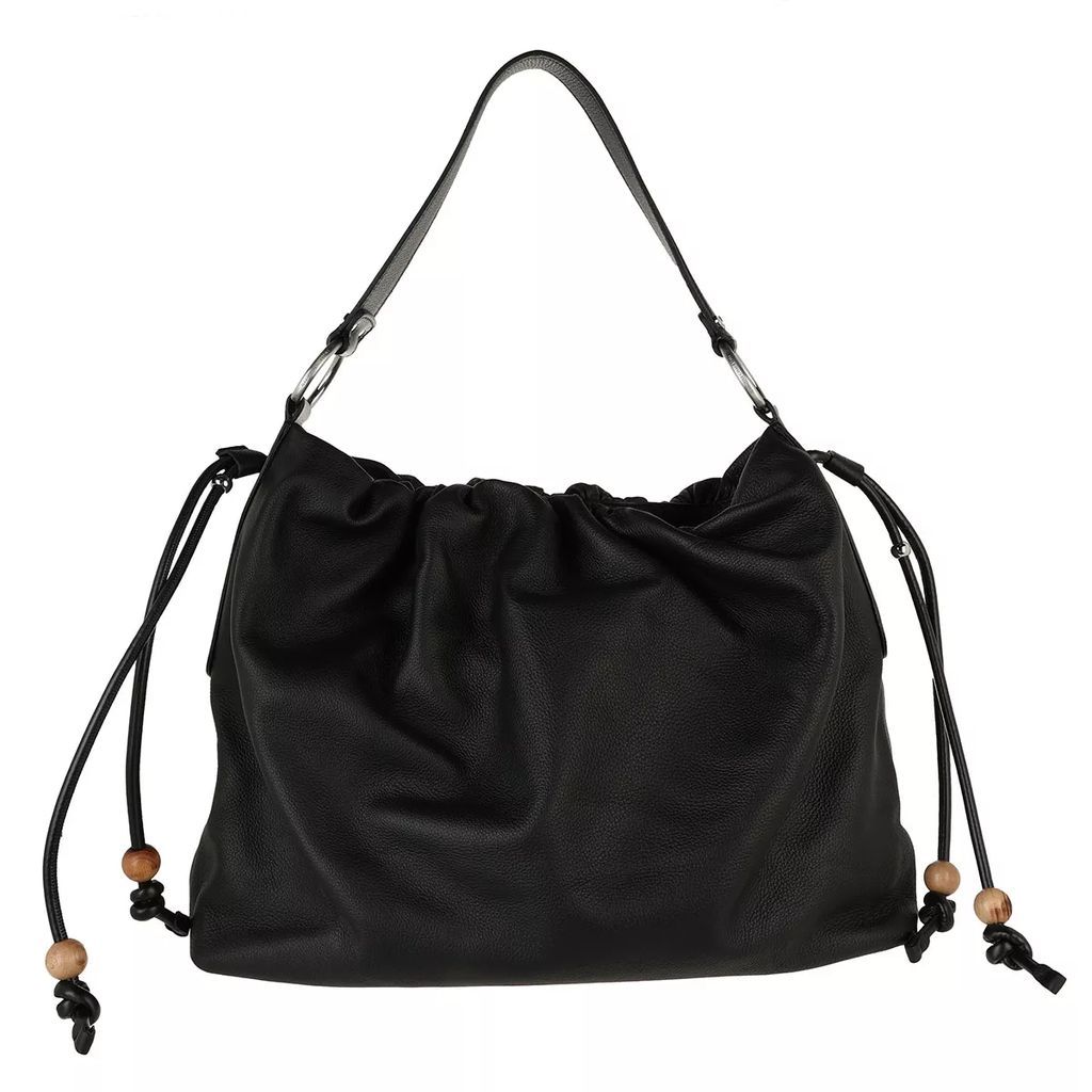 Hobo Bags - Peonia Hobo Bag - black - Hobo Bags for ladies