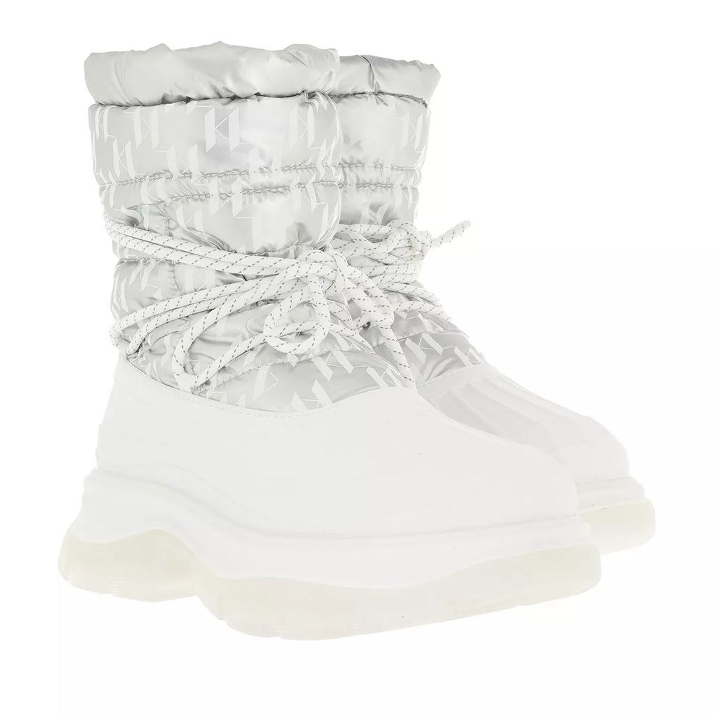 Boots & Ankle Boots - LUNA Monogram Ankle Boot - silver - Boots & Ankle Boots for ladies