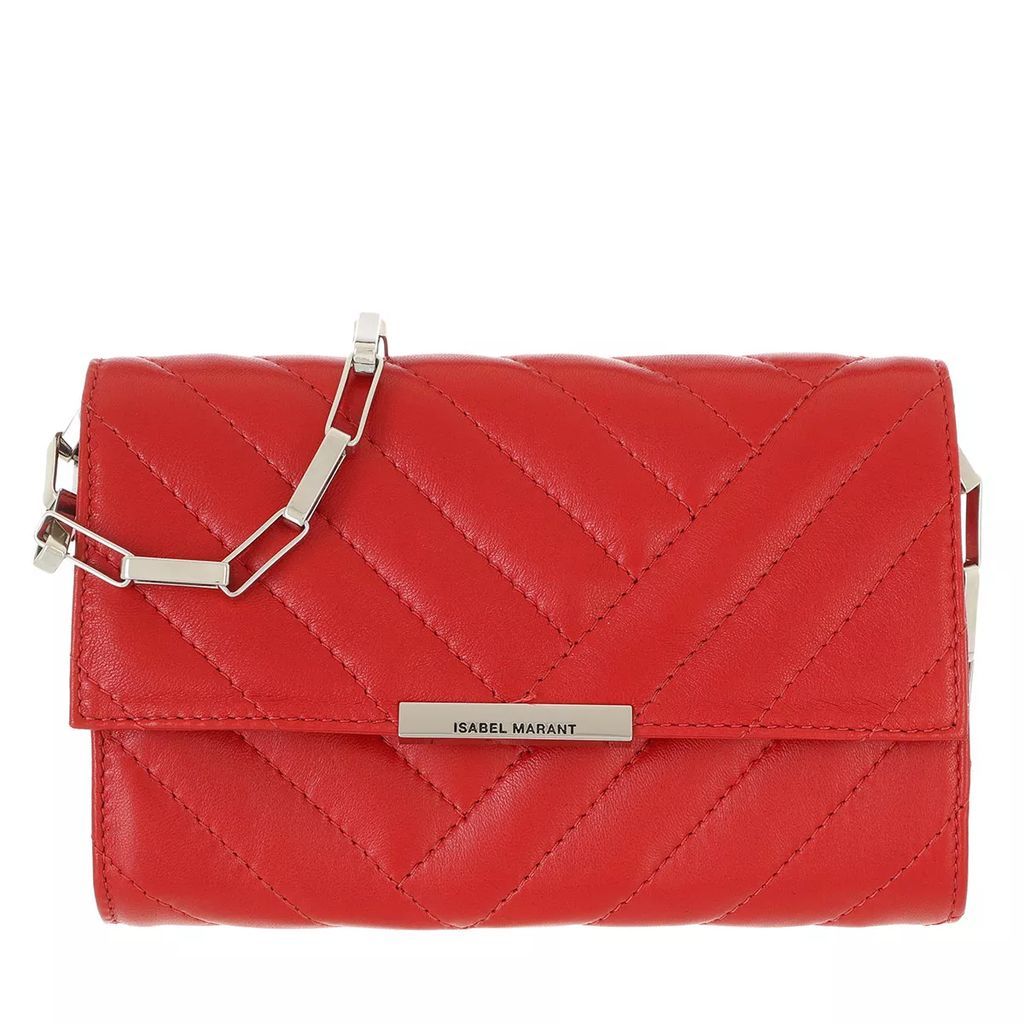 Crossbody Bags - Devony Crossbody Bag Leather - red - Crossbody Bags for ladies