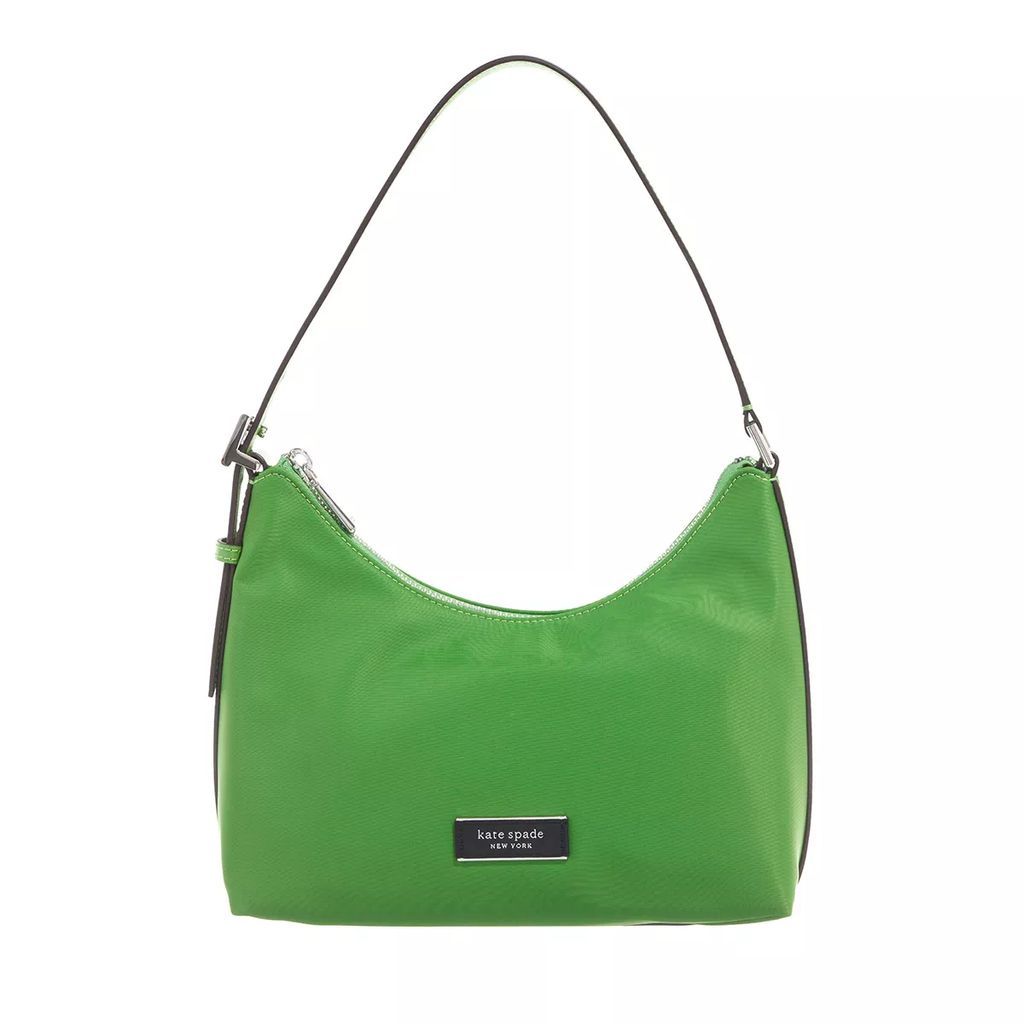 Hobo Bags - Sam Icon Ksnyl Small Shoulder Bag - green - Hobo Bags for ladies