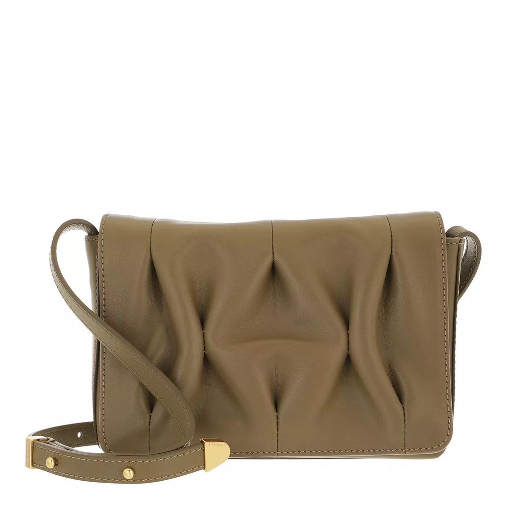 Satchels - Handbag Smooth Calf Leather Soft - green - Satchels for ladies