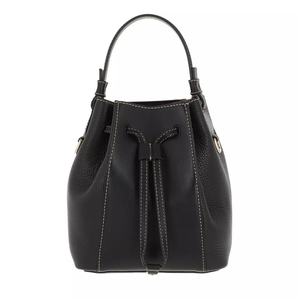 Bucket Bags - Vitello Roma Eracle - black - Bucket Bags for ladies