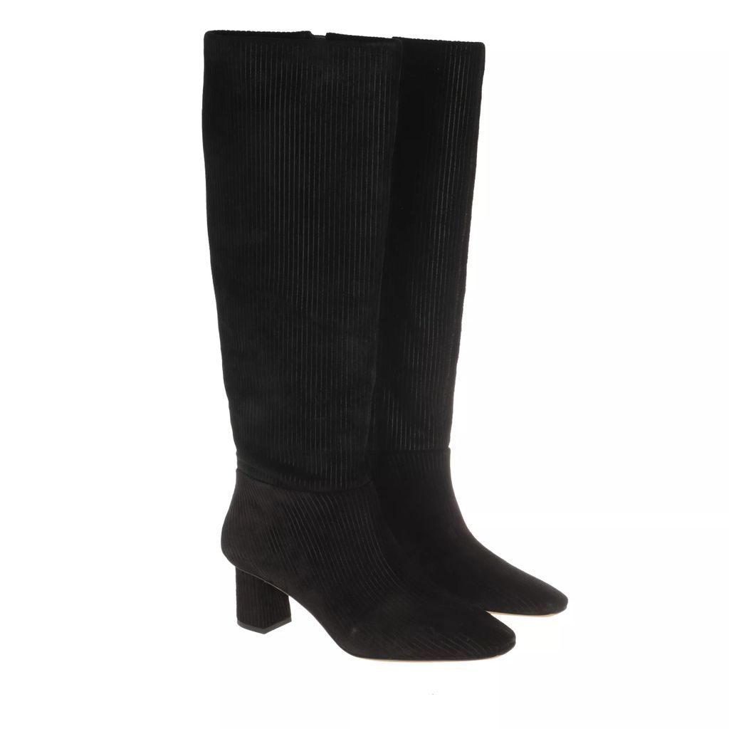 Boots & Ankle Boots - Tess - 60Mm Square Toe Shaft Boot - black - Boots & Ankle Boots for ladies