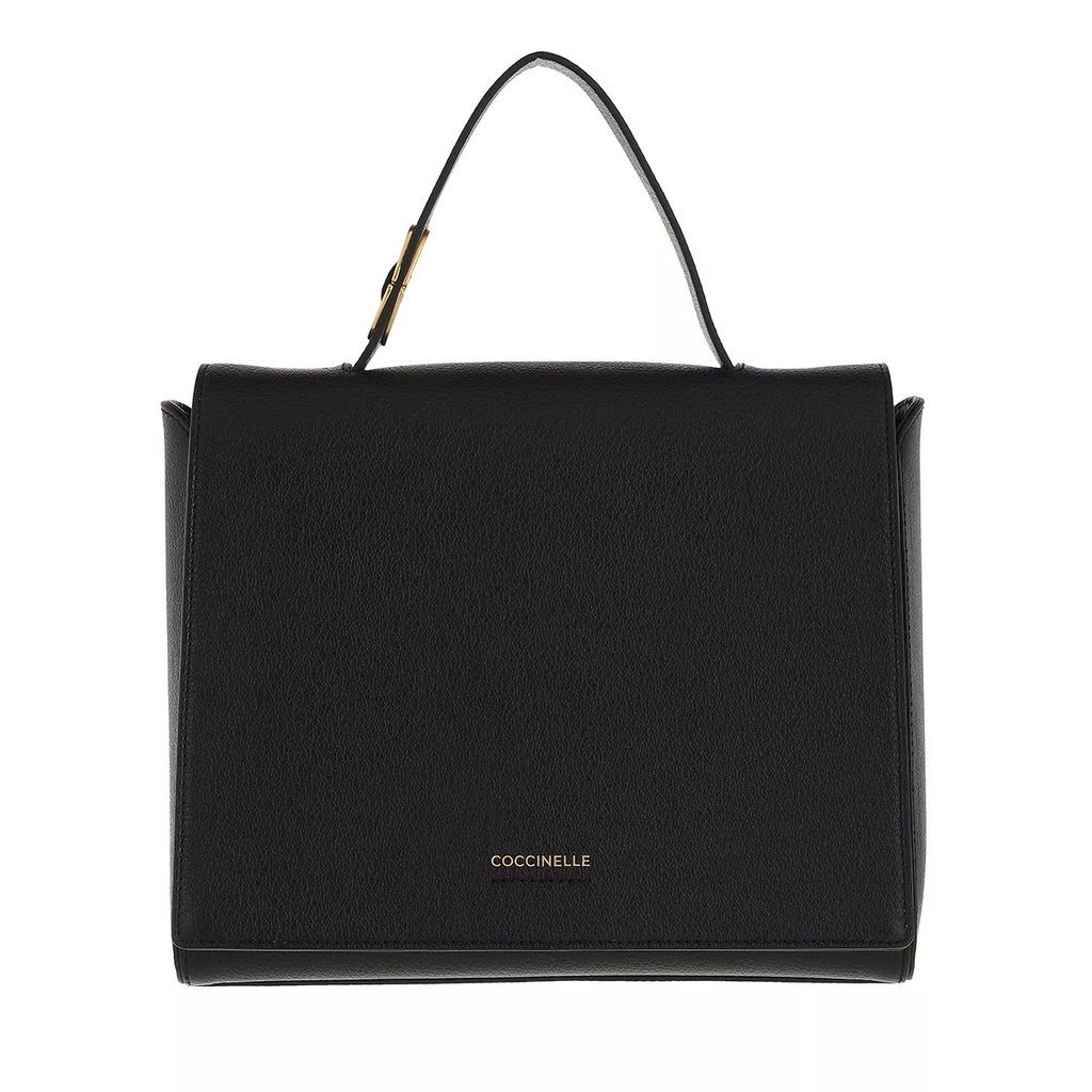 Hobo Bags - Josephine Handbag Grained Leather / Noir - black - Hobo Bags for ladies