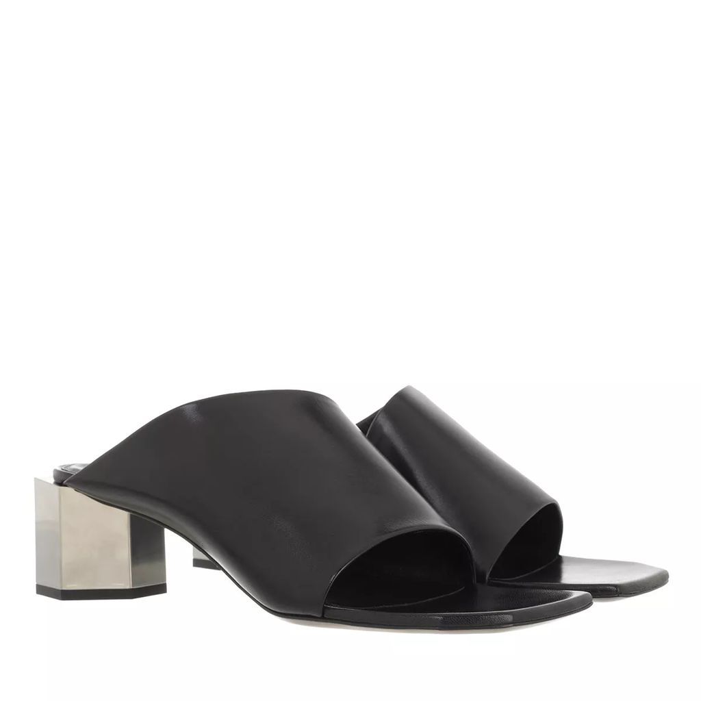 Sandals - Nappa Hexnut Open Mule - black - Sandals for ladies
