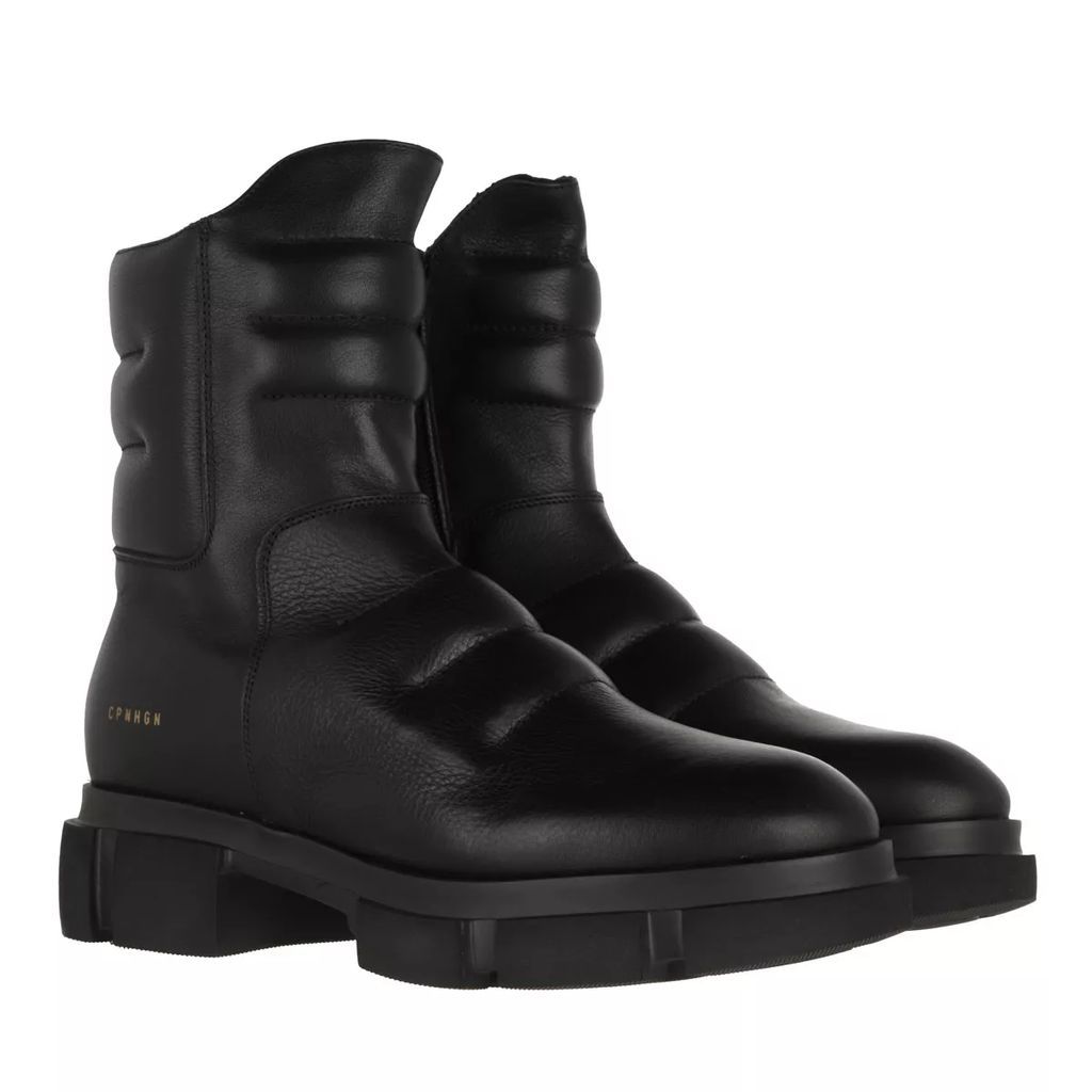 Boots & Ankle Boots - CPH546 Biker Boot Calf Leather - black - Boots & Ankle Boots for ladies