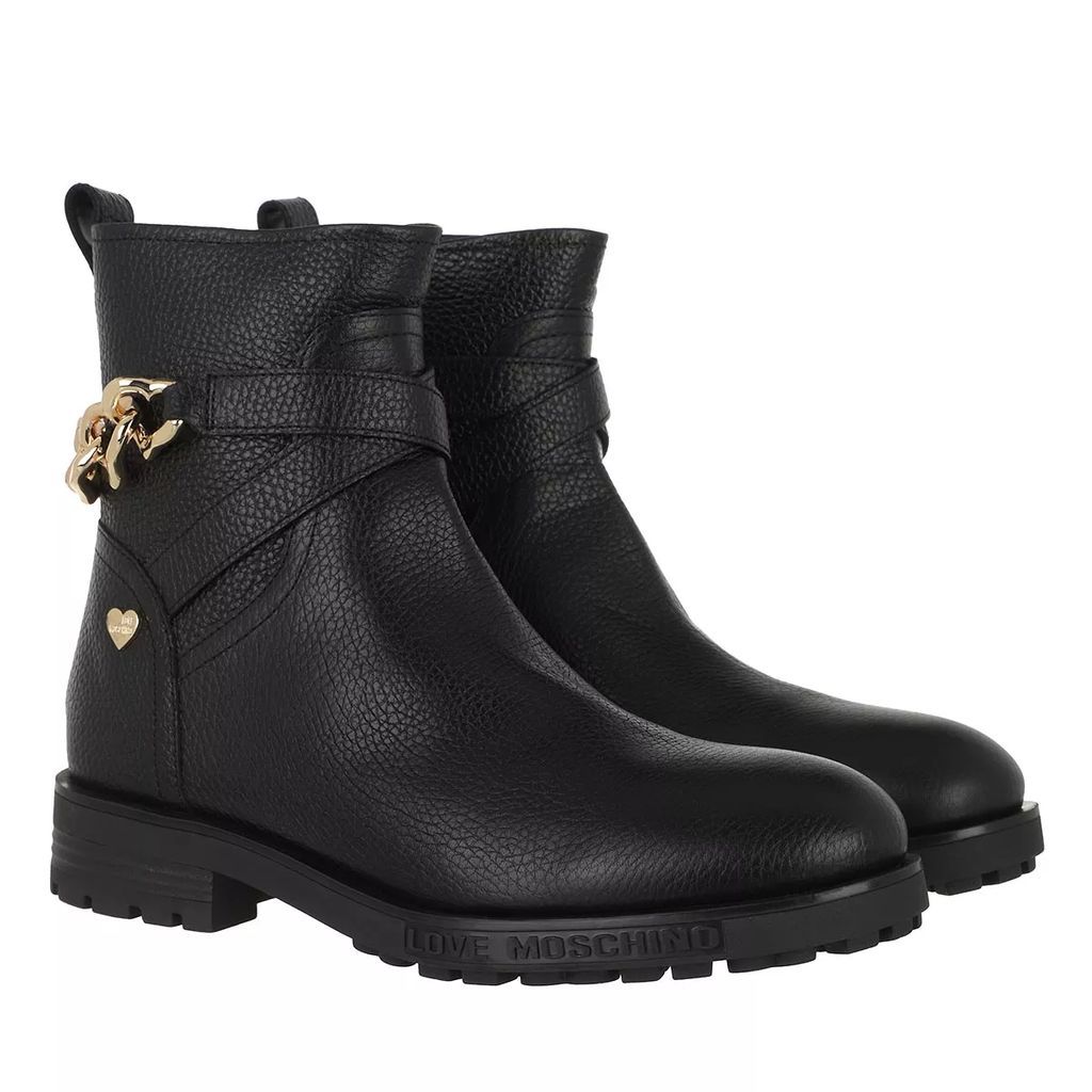 Boots & Ankle Boots - Sca Nod Gommac40 Vit Bottalato - black - Boots & Ankle Boots for ladies