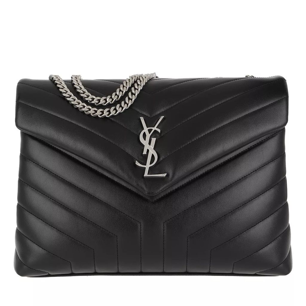 Crossbody Bags - YSL LouLou Matelassé Medium - black - Crossbody Bags for ladies