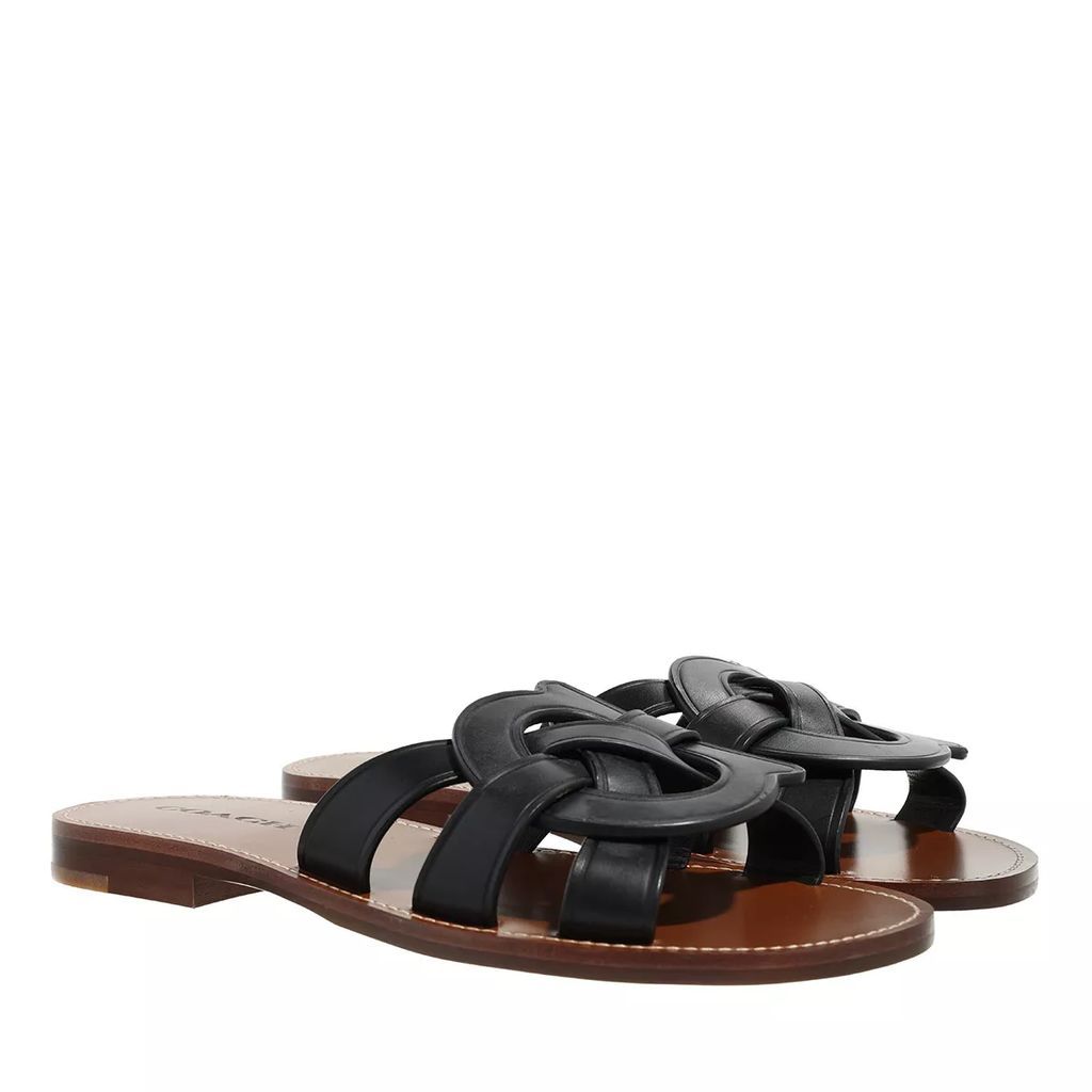Sandals - Issa Leather Sandal - black - Sandals for ladies