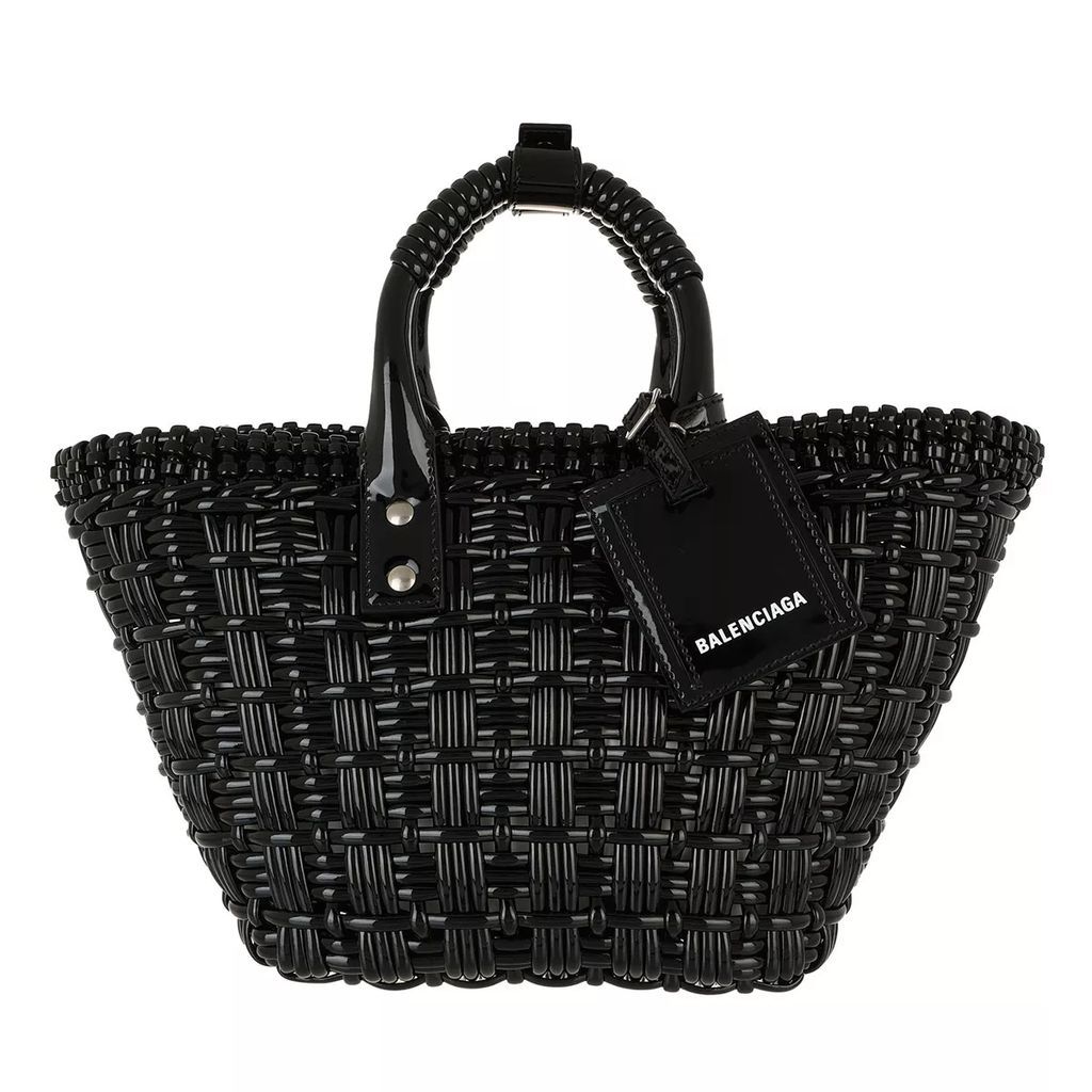 Tote Bags - Bistro XS Strap Basket Fake Calfskin - black - Tote Bags for ladies