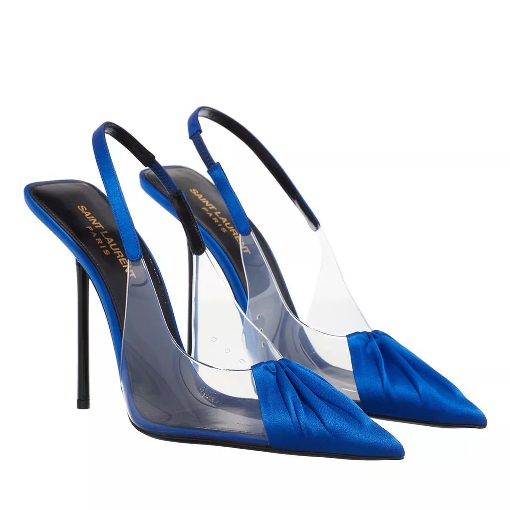 Pumps & High Heels - Chica Slingbacks In Transparent Pvc - blue - Pumps & High Heels for ladies