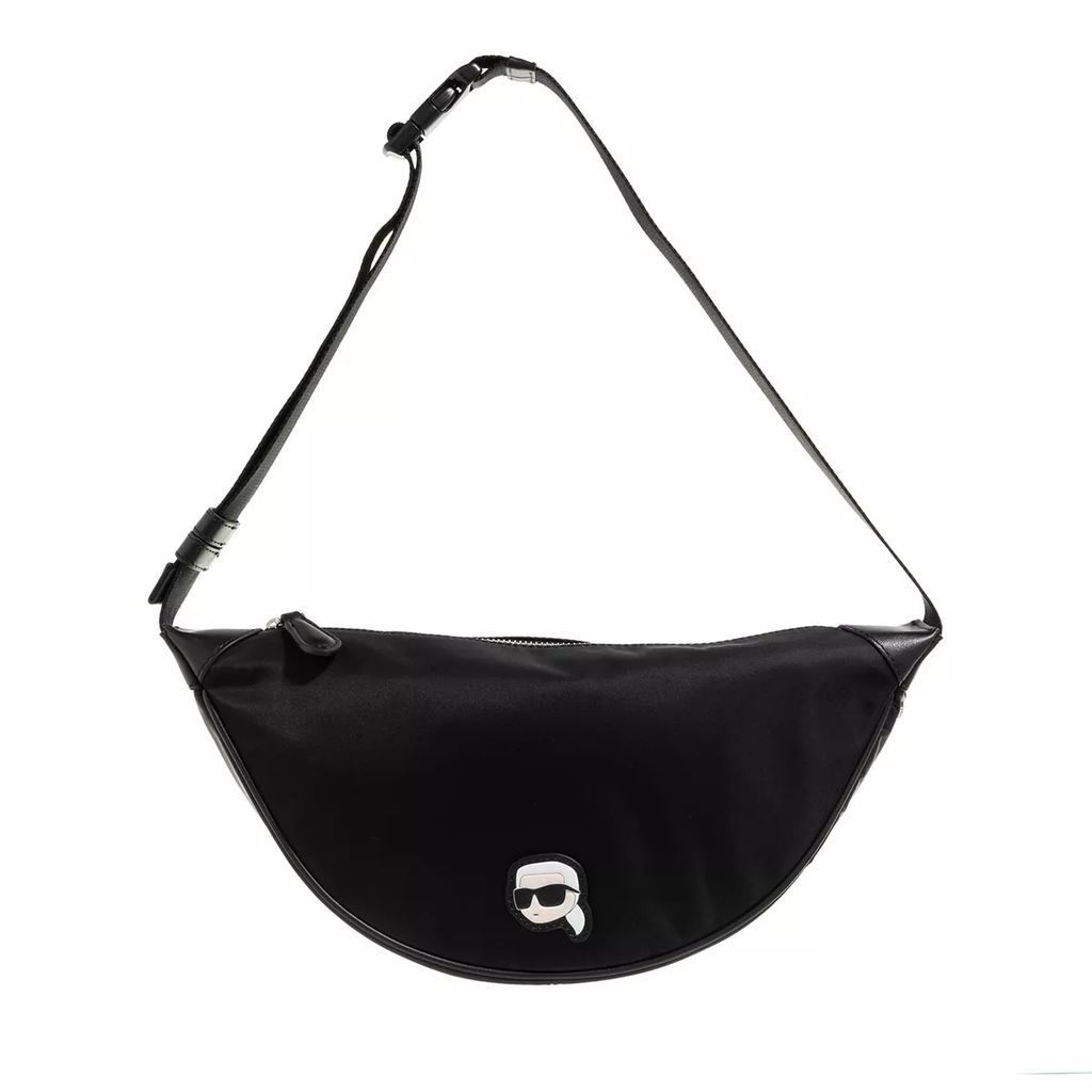 Hobo Bags - Ikonik 2.0 Nylon Md Moon Sb - black - Hobo Bags for ladies