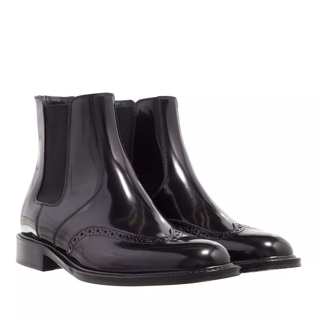 Boots & Ankle Boots - Patent Leather Ankle Boots - black - Boots & Ankle Boots for ladies