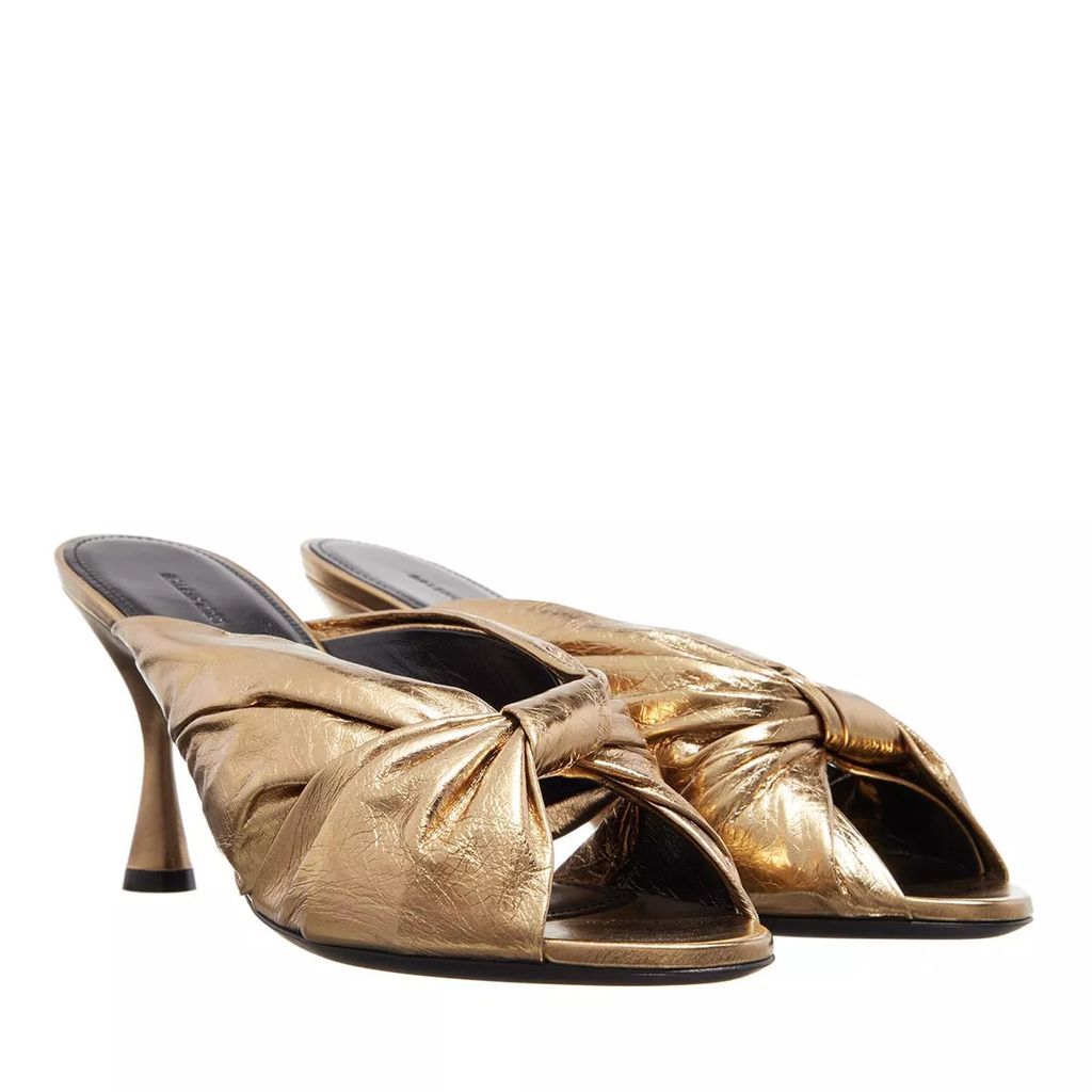 Sandals - Drapey High Heels Sandals - gold - Sandals for ladies