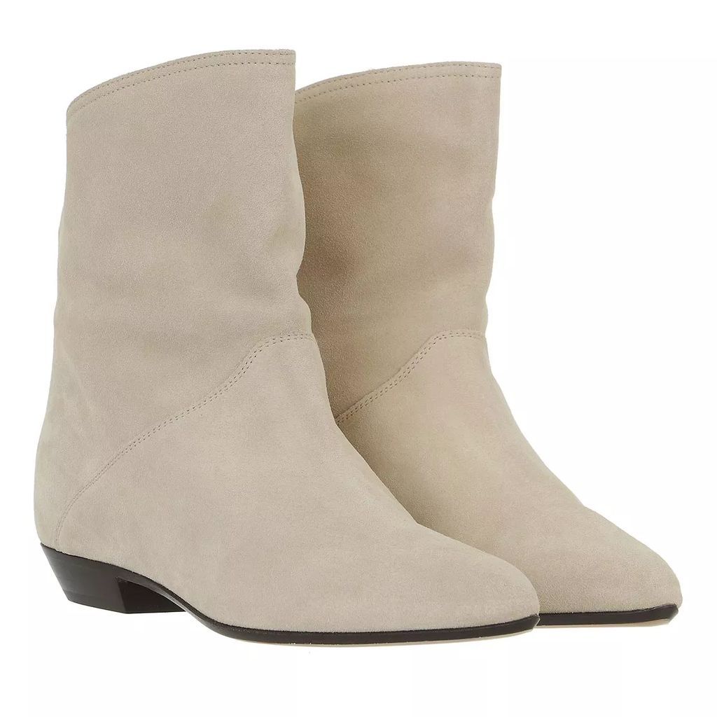 Boots & Ankle Boots - Solvan Ankle Boots Suede Leather - beige - Boots & Ankle Boots for ladies