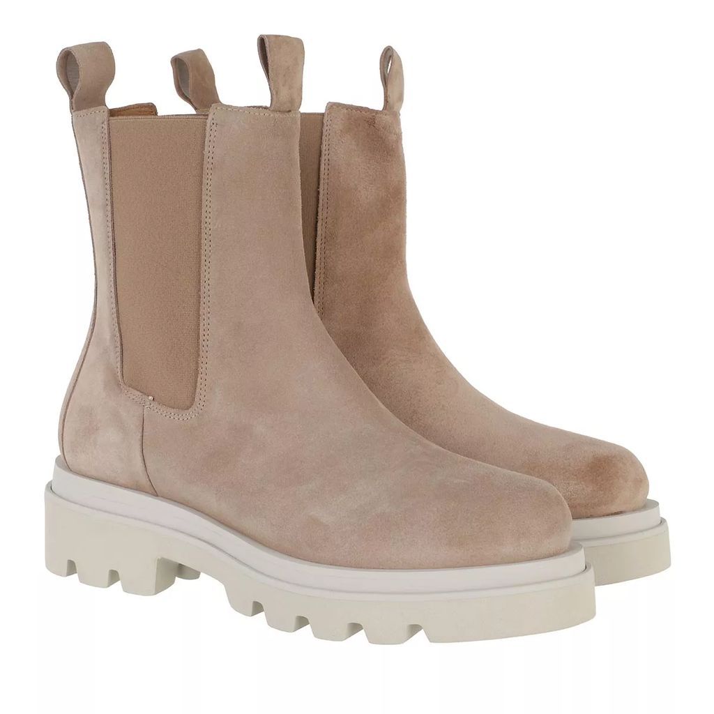 Boots & Ankle Boots - Chelsea Boot With Track Sole - beige - Boots & Ankle Boots for ladies