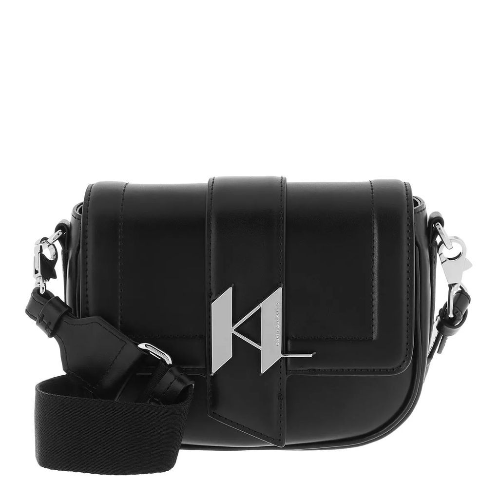 Crossbody Bags - K/Saddle Bag Sm - black - Crossbody Bags for ladies