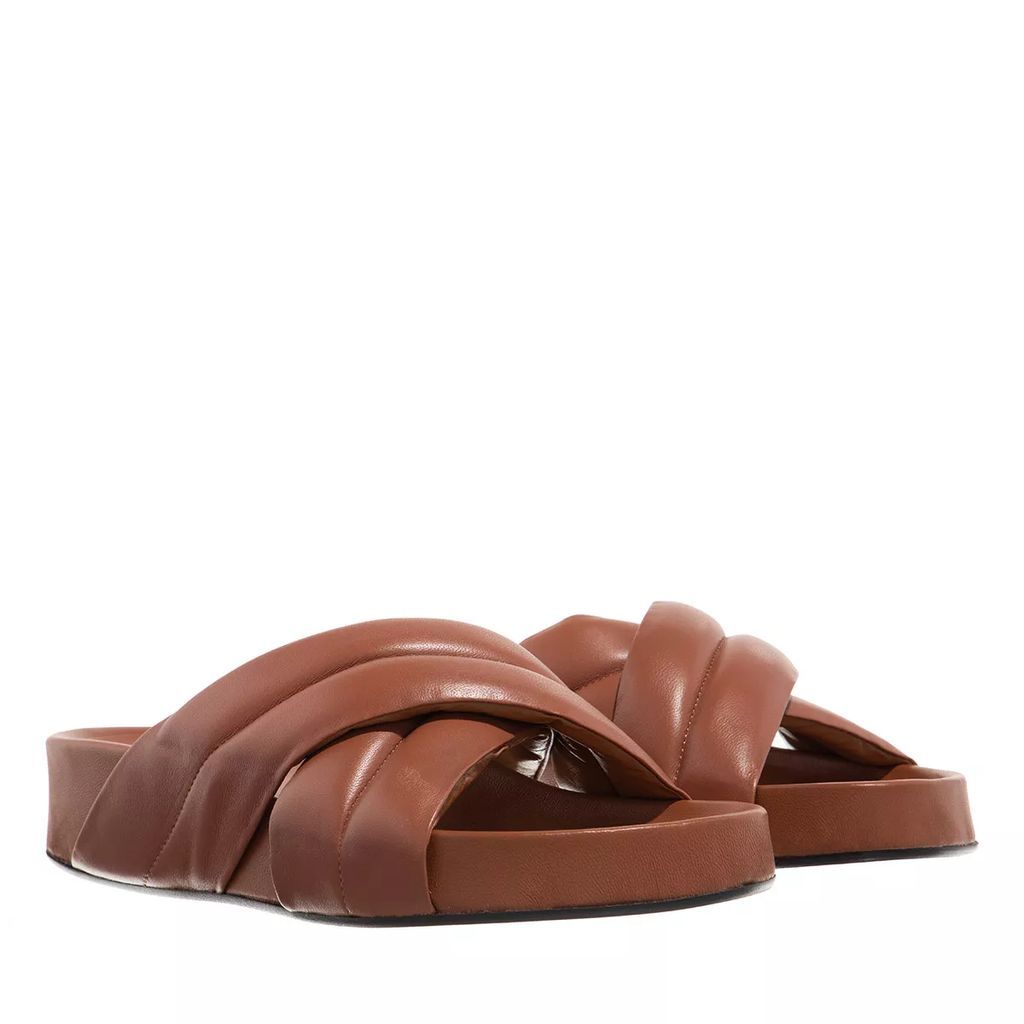 Sandals - Airali Nappa Leather - cognac - Sandals for ladies